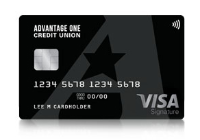 Advantage One Visa Signature® card